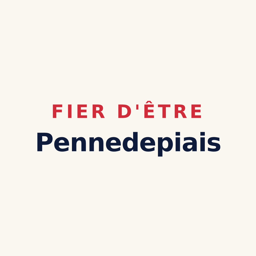 Tasse « Fier d'être Pennedepiais » — design pour Pennedepie
