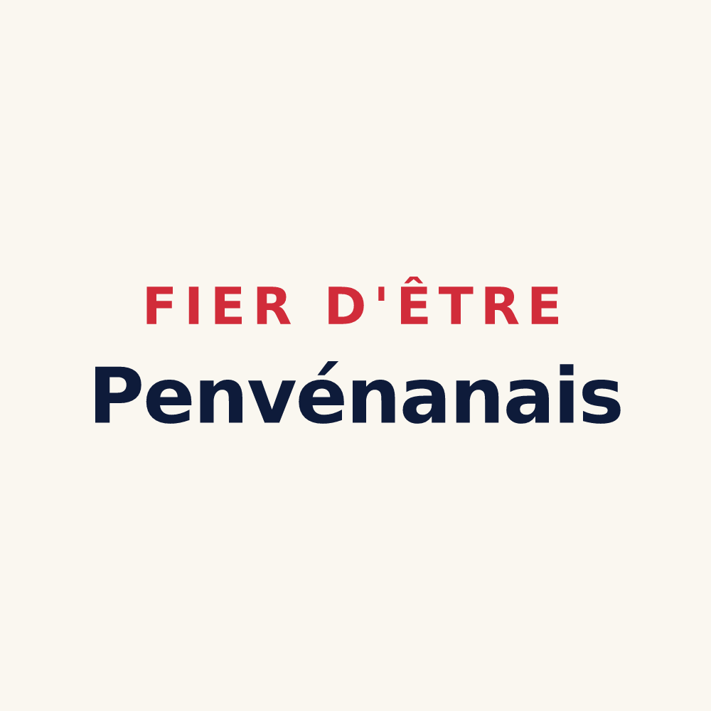 Tasse « Fier d'être Penvénanais » — design pour Penvénan