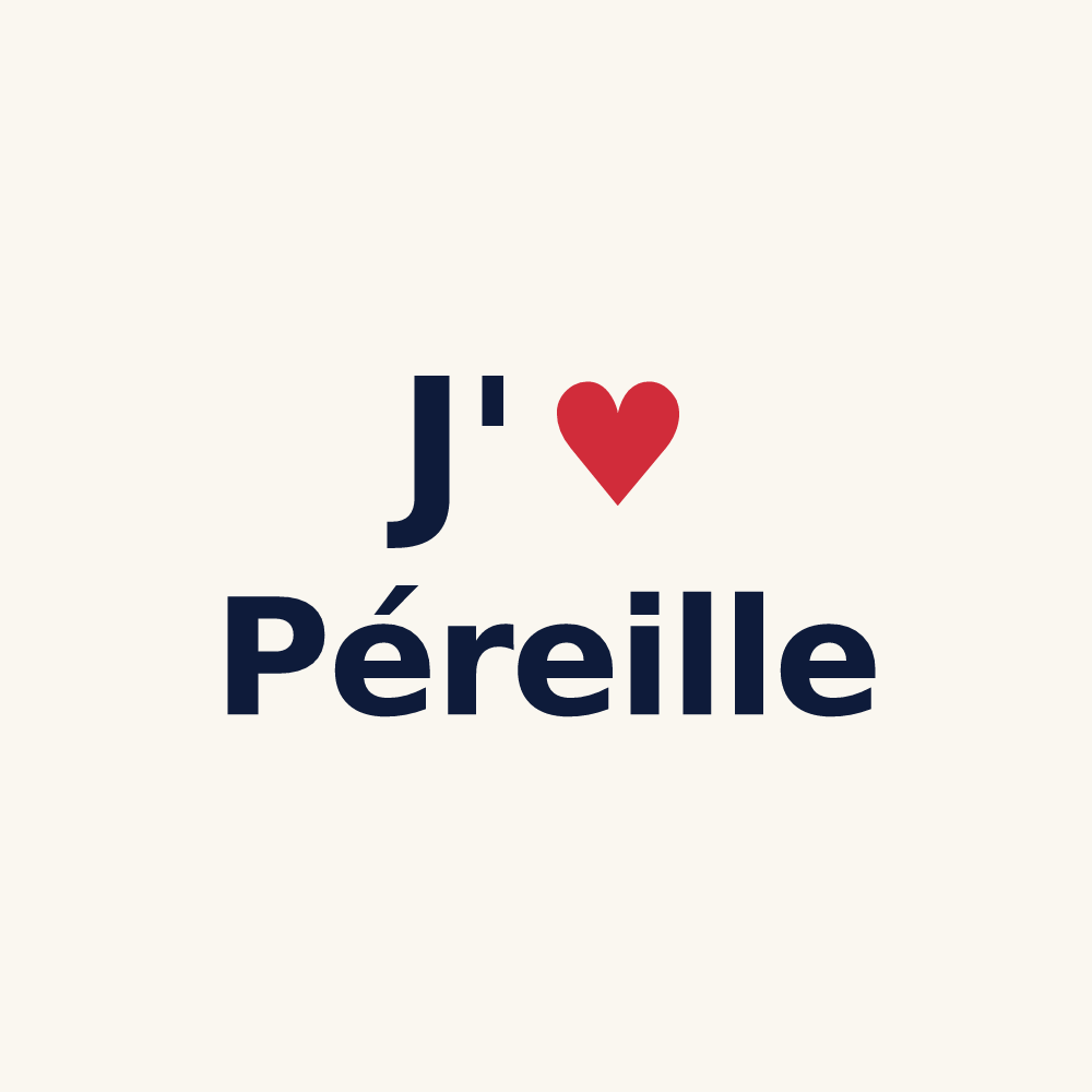 Tasse personnalisée Péreille — design J'aime Péreille
