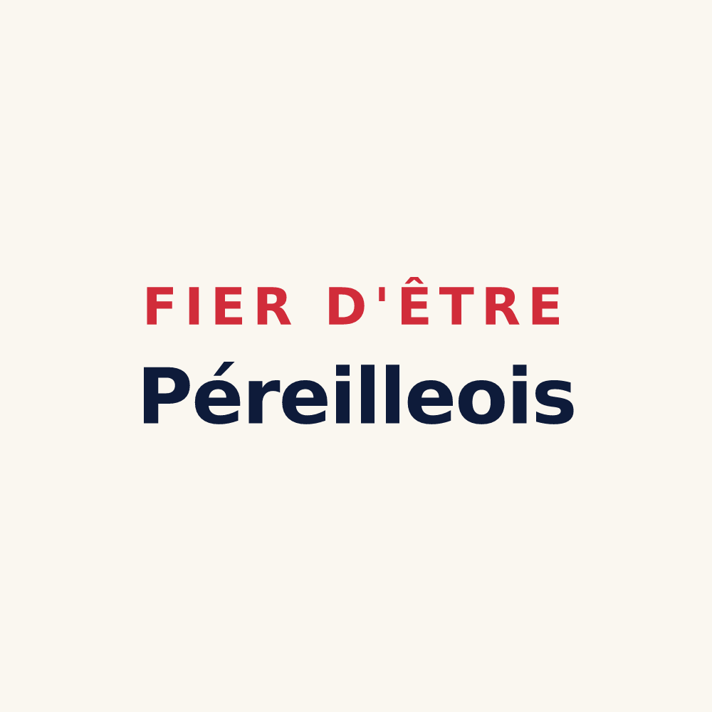 Tasse « Fier d'être Péreilleois » — design pour Péreille