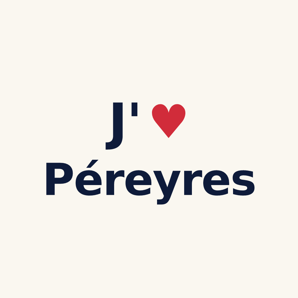 Tasse personnalisée Péreyres — design J'aime Péreyres