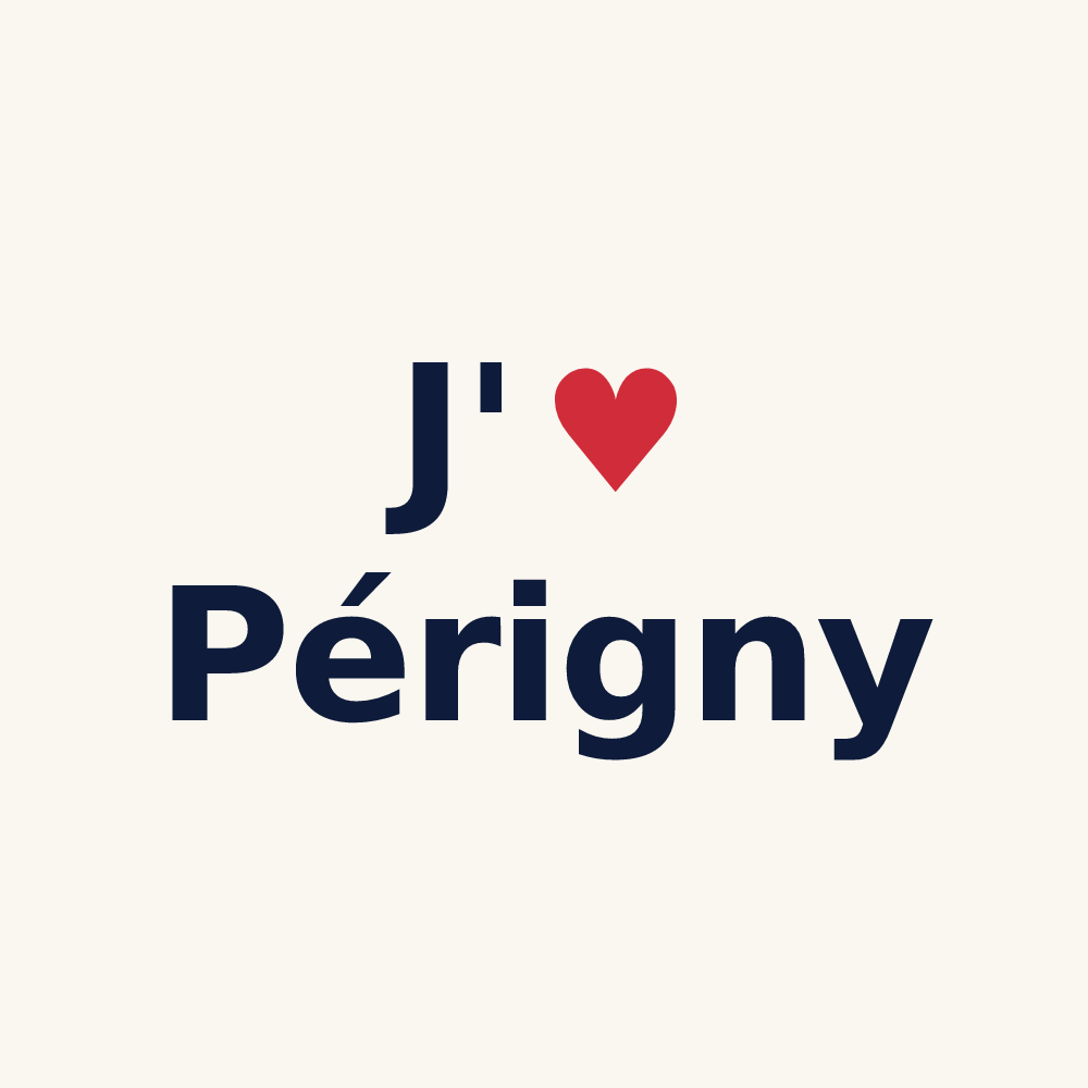 Tasse personnalisée Périgny — design J'aime Périgny