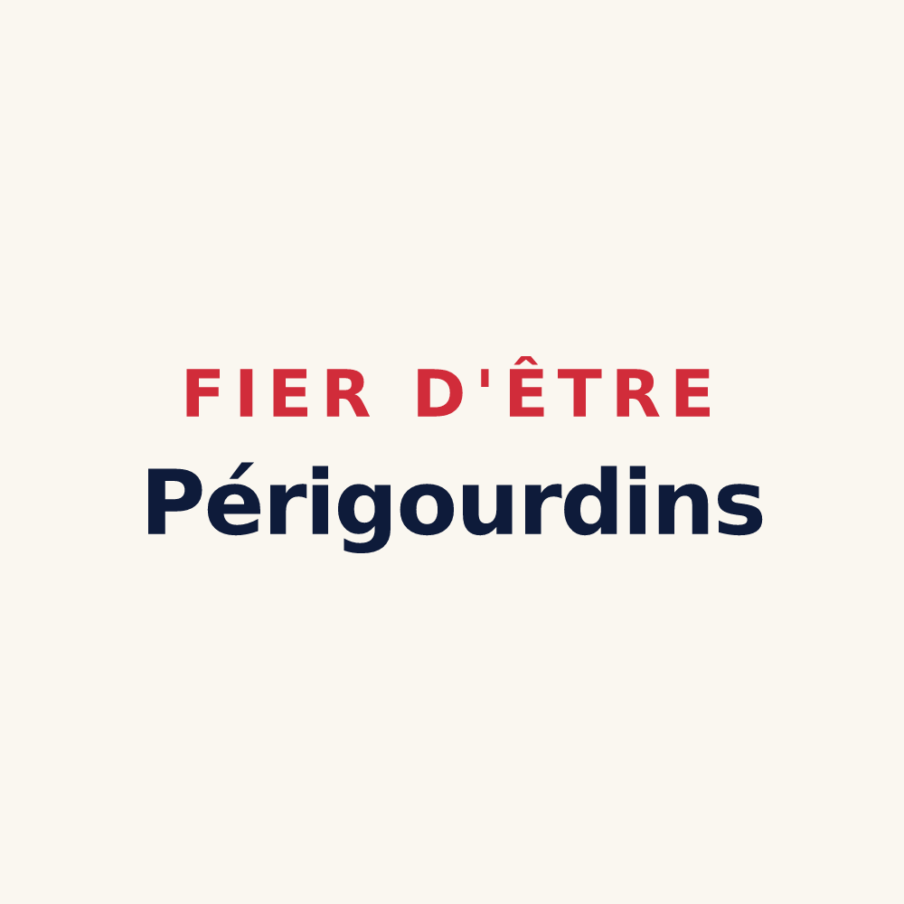 Tasse « Fier d'être Périgourdins » — design pour Périgueux