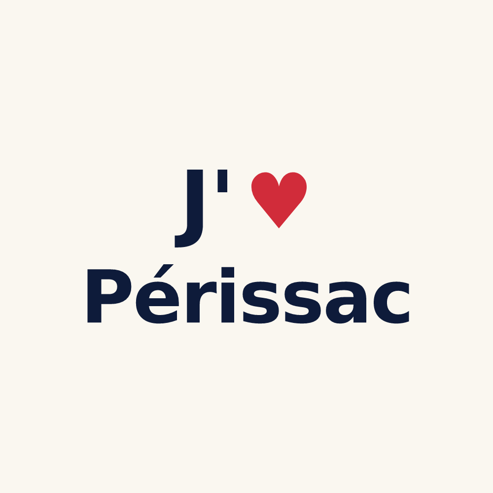 Tasse personnalisée Périssac — design J'aime Périssac