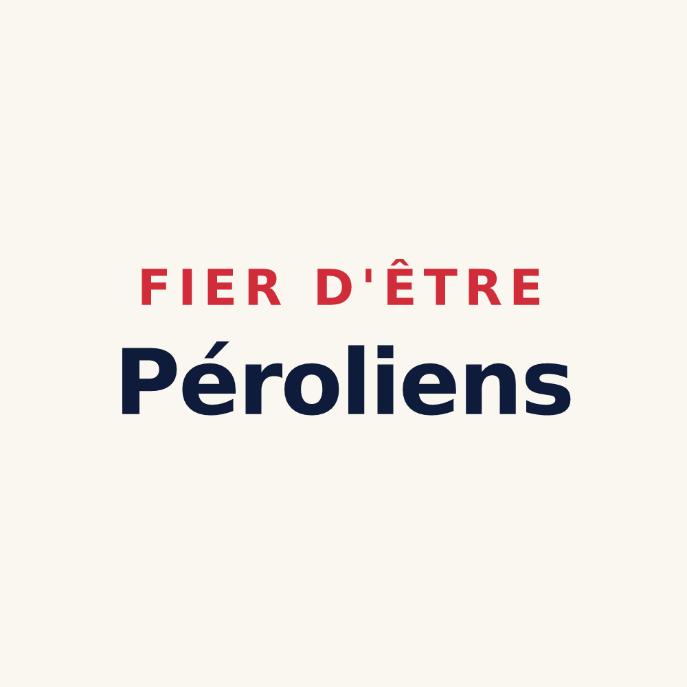 Tasse « Fier d'être Péroliens » — design pour Pérols