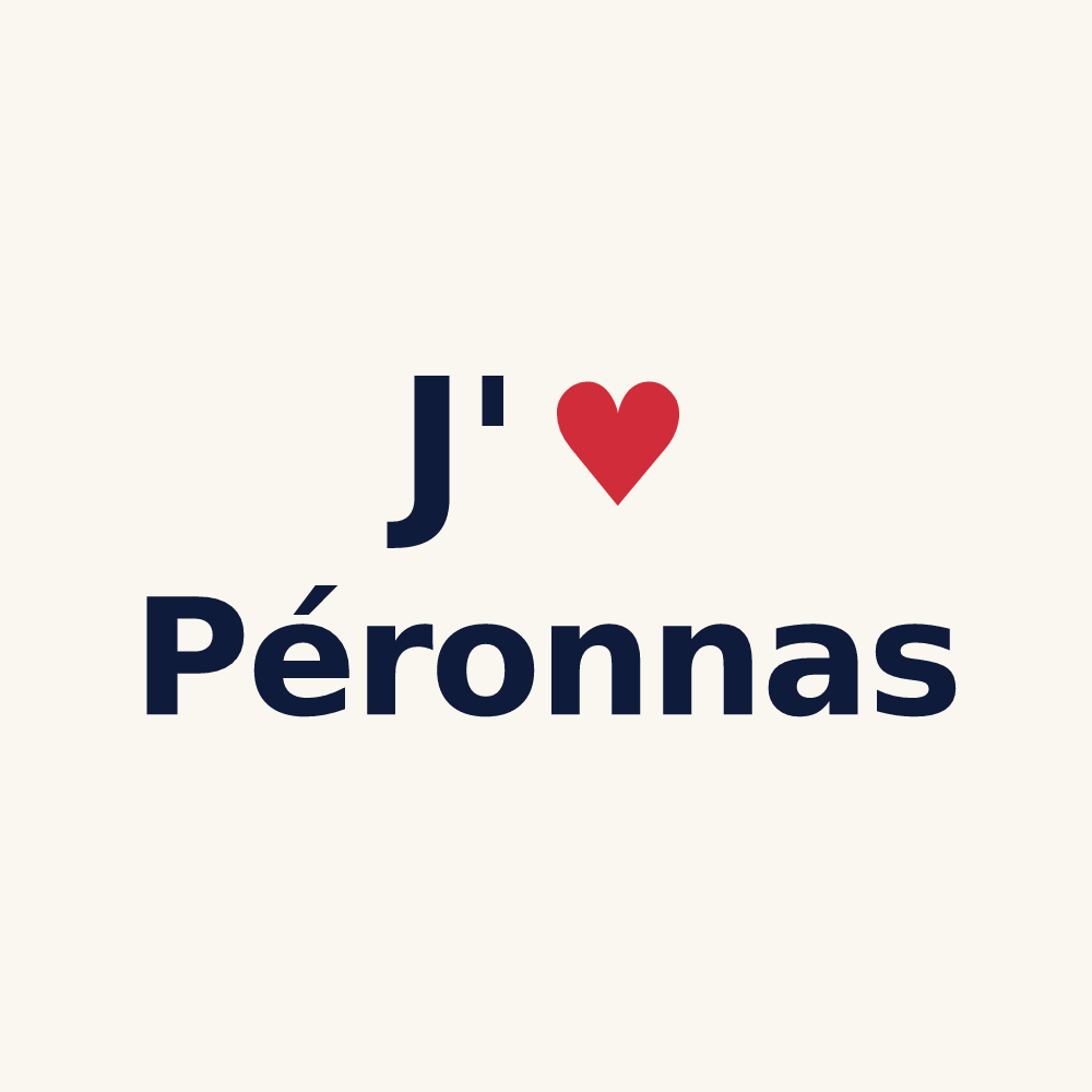 Tasse personnalisée Péronnas — design J'aime Péronnas