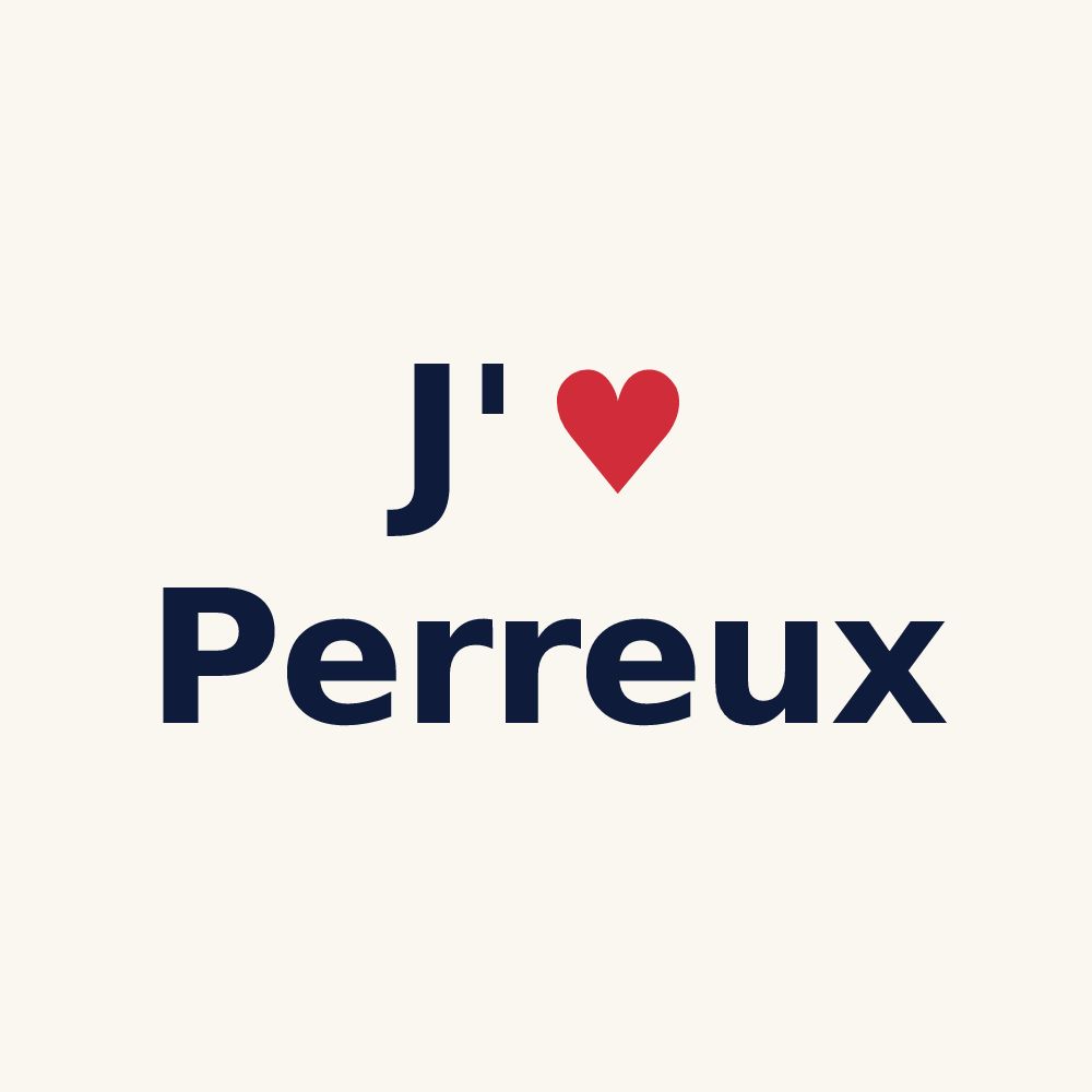 Tasse personnalisée Perreux — design J'aime Perreux