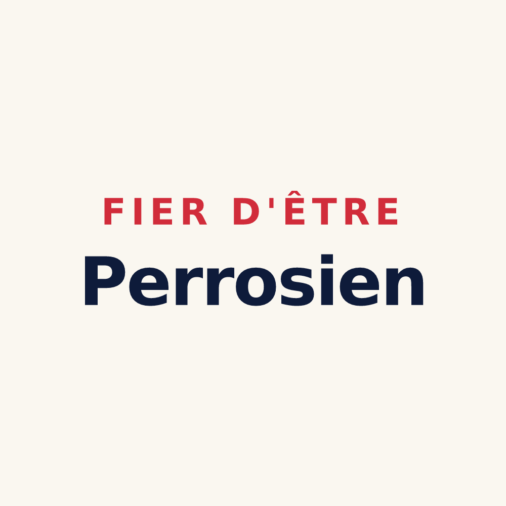 Tasse « Fier d'être Perrosien » — design pour Perros-Guirec