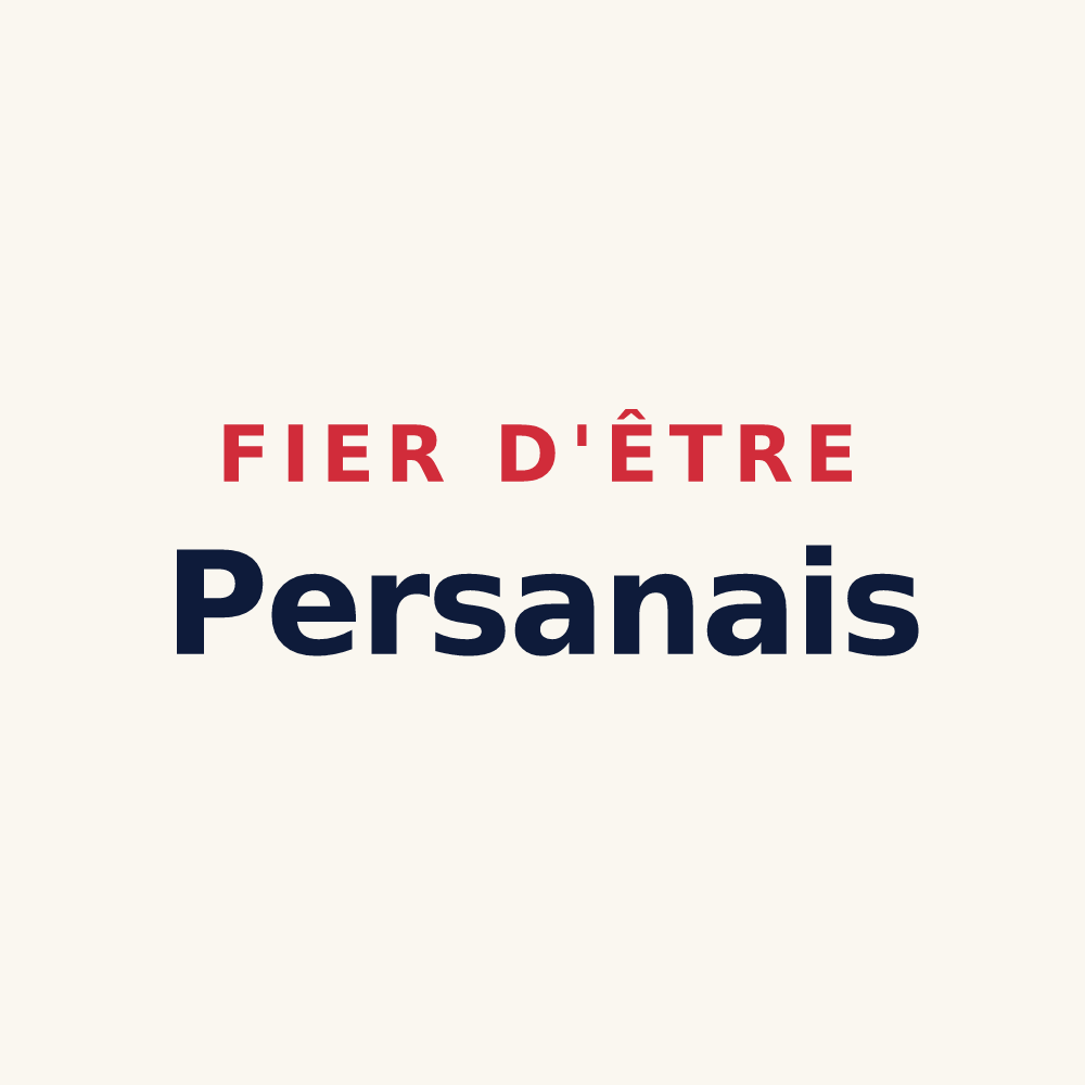 Tasse « Fier d'être Persanais » — design pour Persan