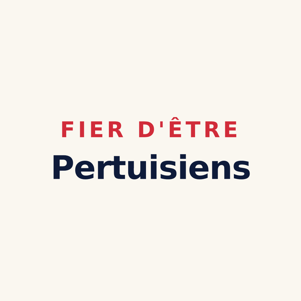 Tasse « Fier d'être Pertuisiens » — design pour Pertuis