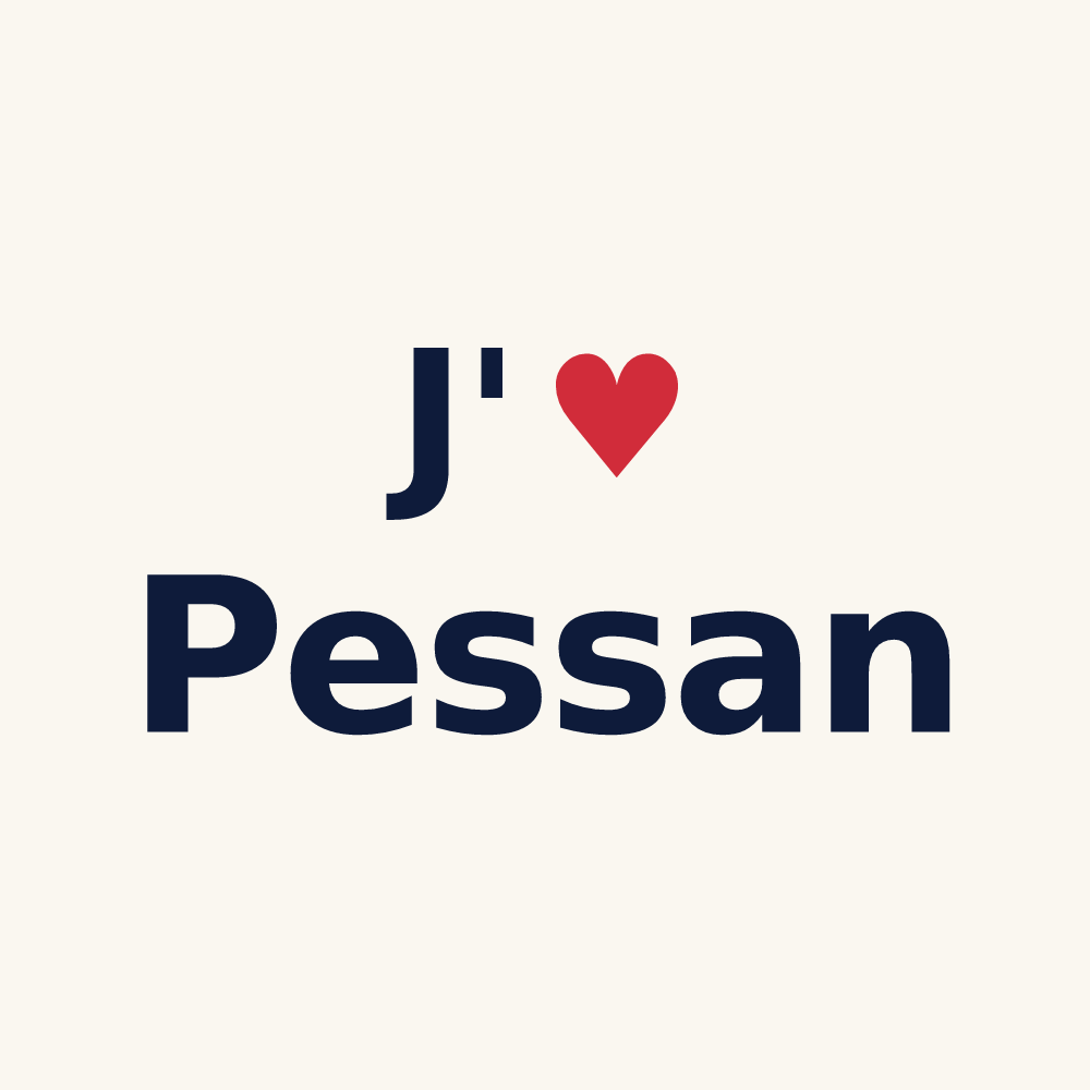Tasse personnalisée Pessan — design J'aime Pessan