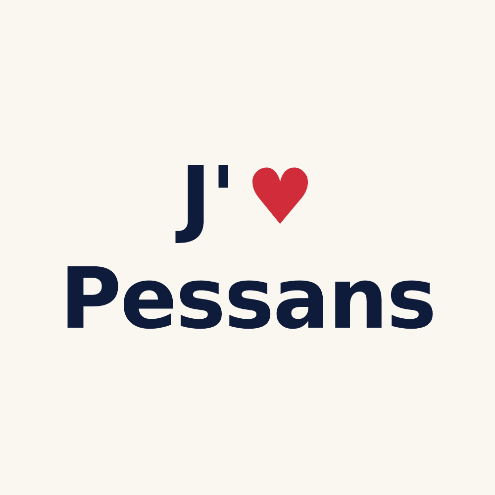 Tasse personnalisée Pessans — design J'aime Pessans