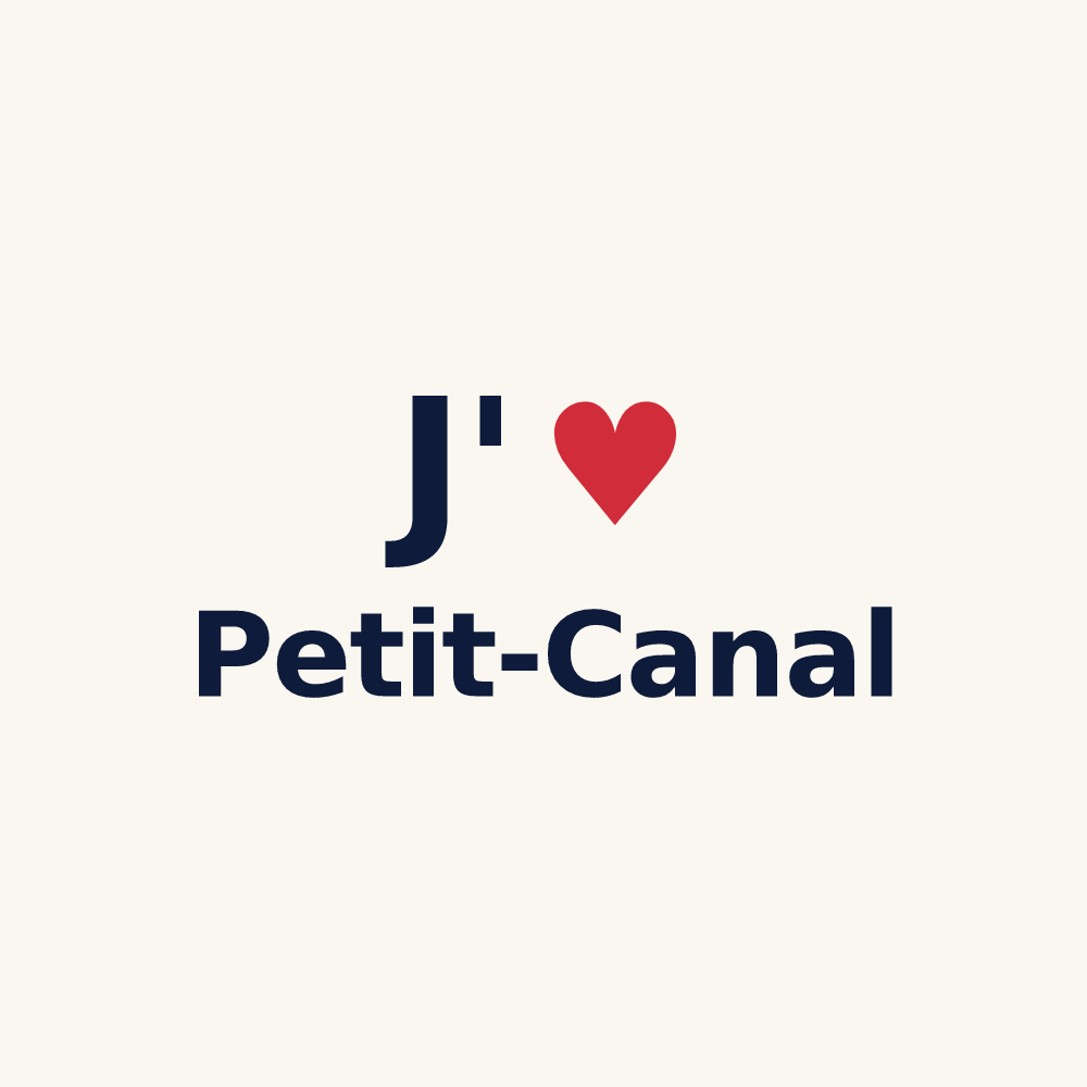 Tasse personnalisée Petit-Canal — design J'aime Petit-Canal