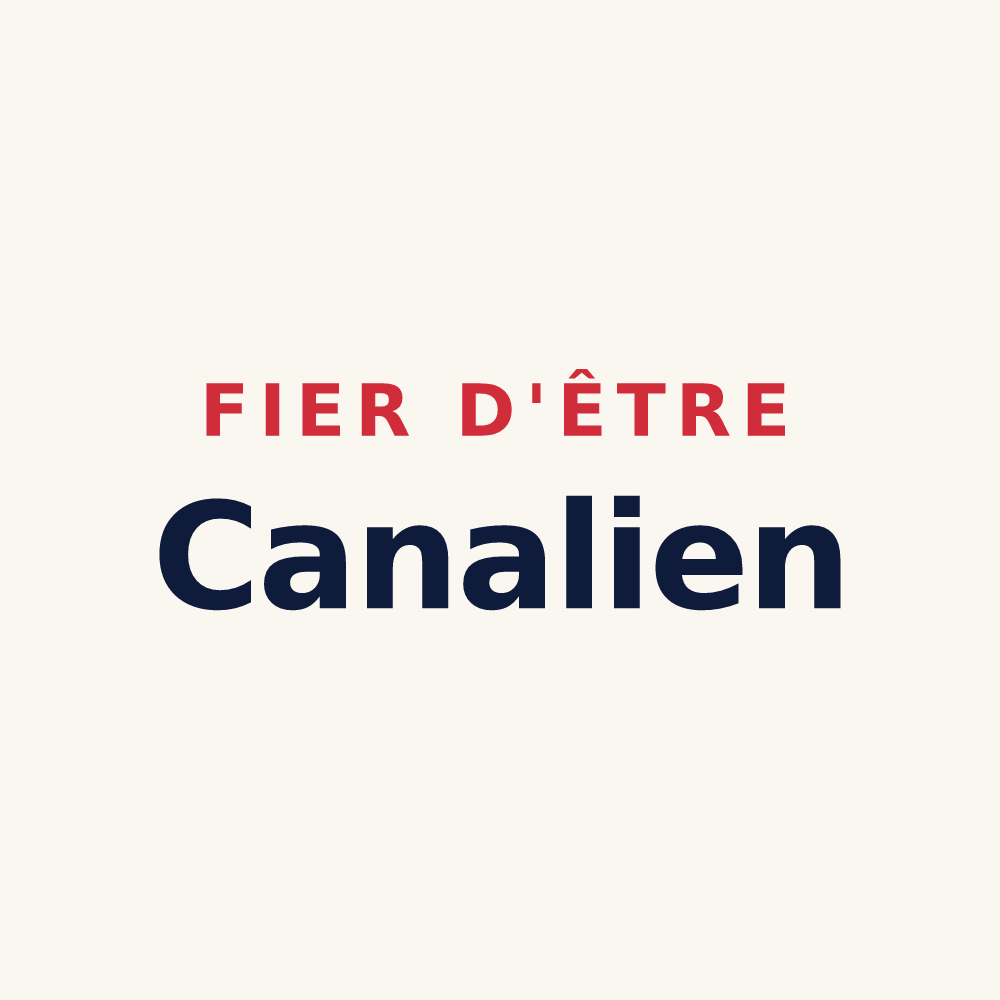 Tasse « Fier d'être Canalien » — design pour Petit-Canal