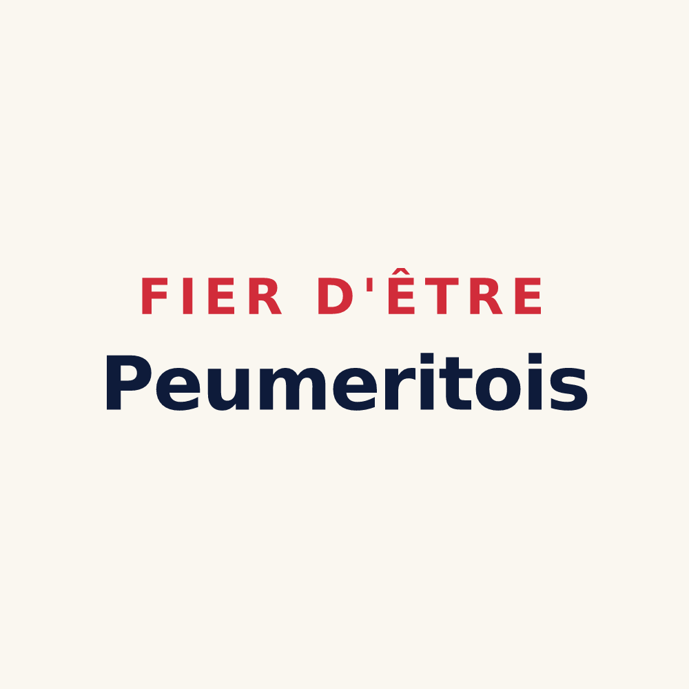 Tasse « Fier d'être Peumeritois » — design pour Peumerit-Quintin