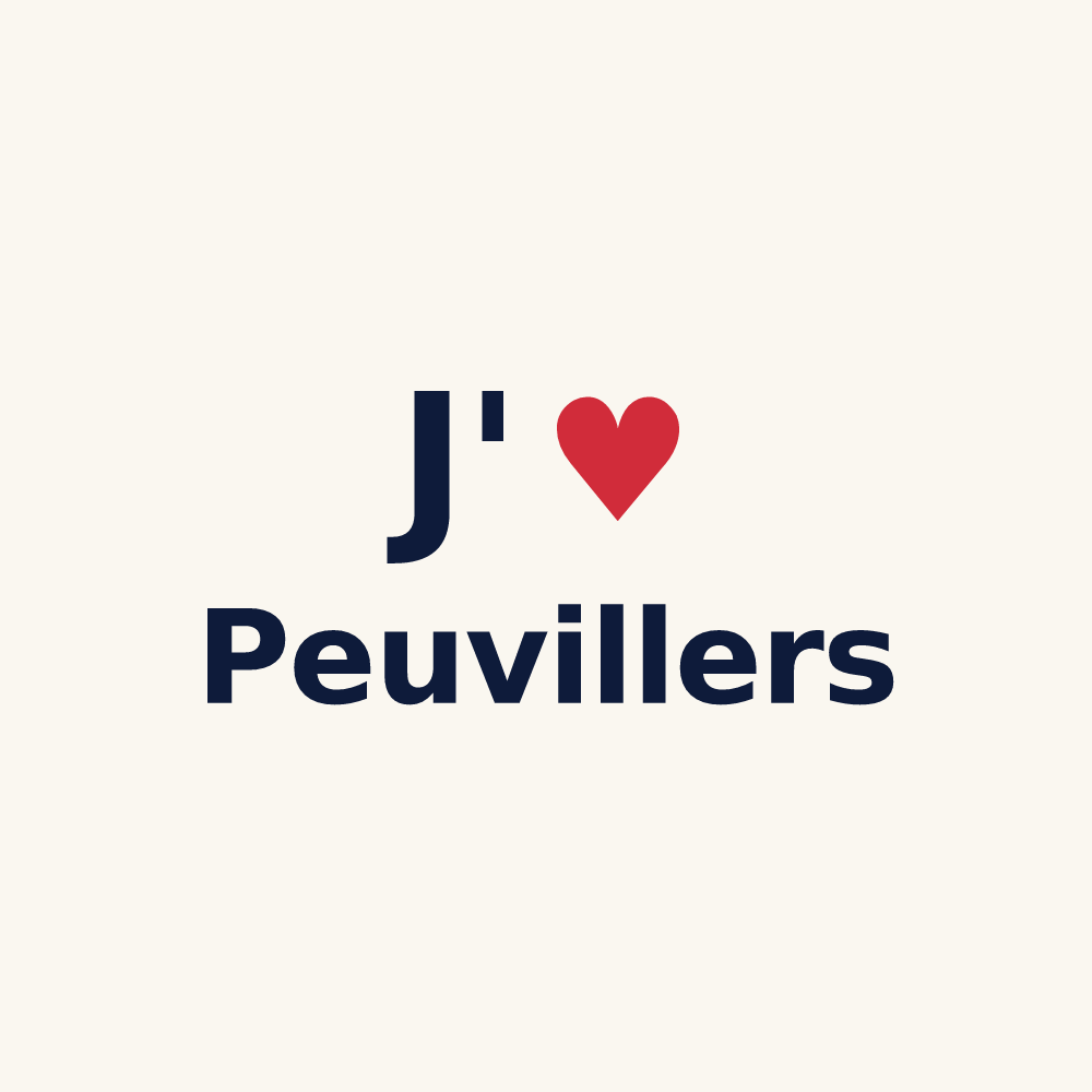 Tasse personnalisée Peuvillers — design J'aime Peuvillers