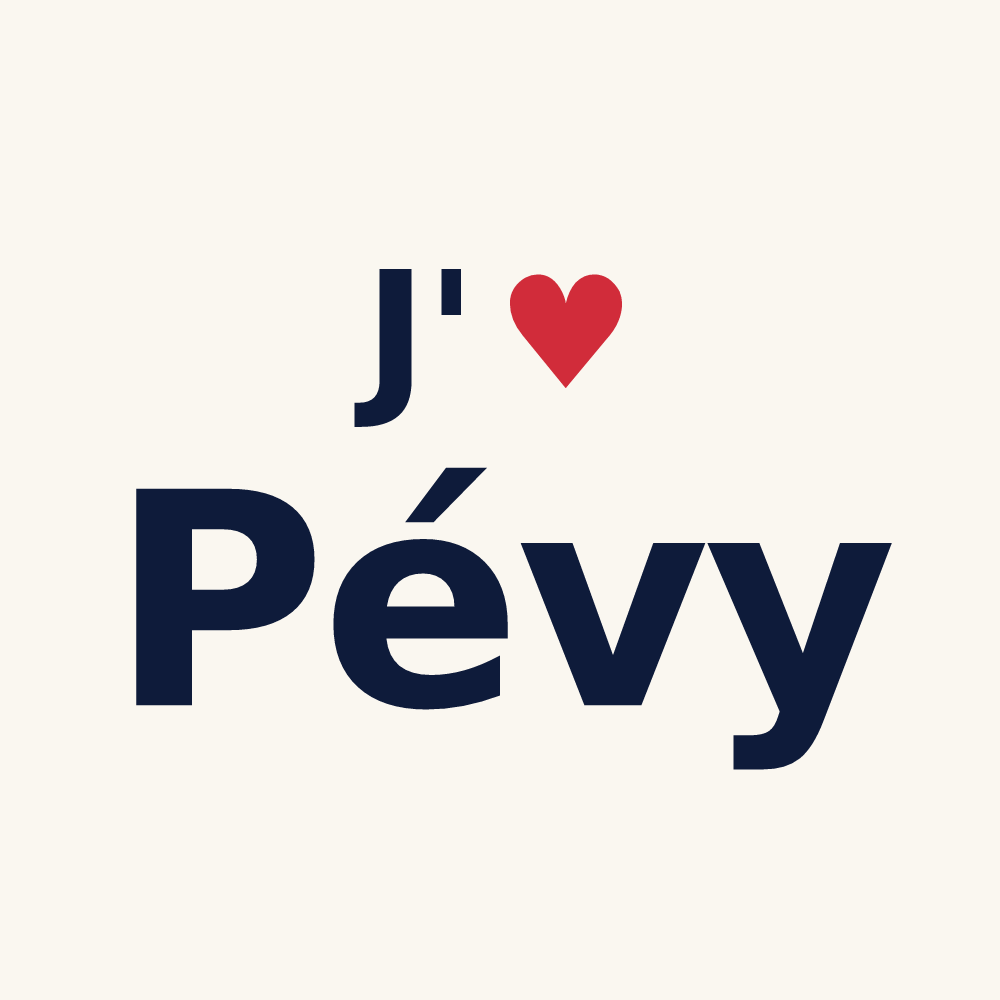 Tasse personnalisée Pévy — design J'aime Pévy