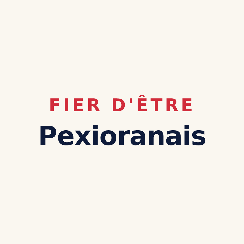 Tasse « Fier d'être Pexioranais » — design pour Pexiora