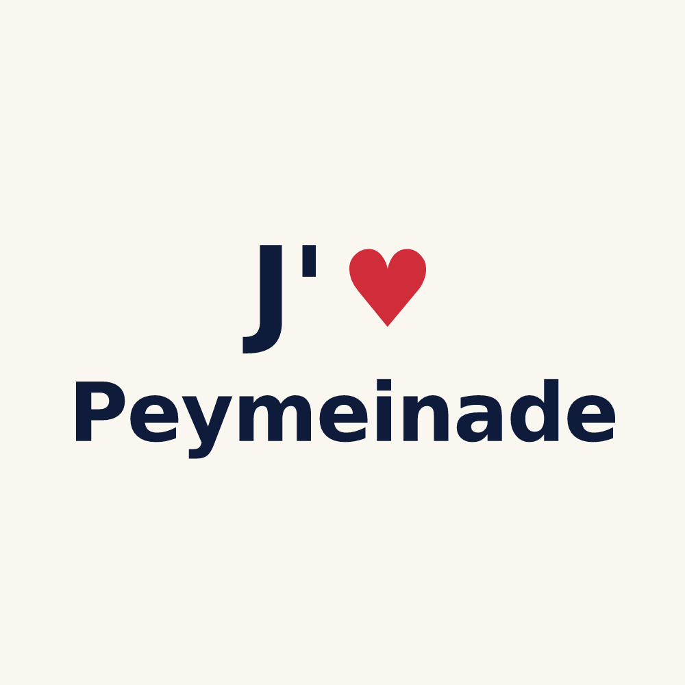Tasse personnalisée Peymeinade — design J'aime Peymeinade
