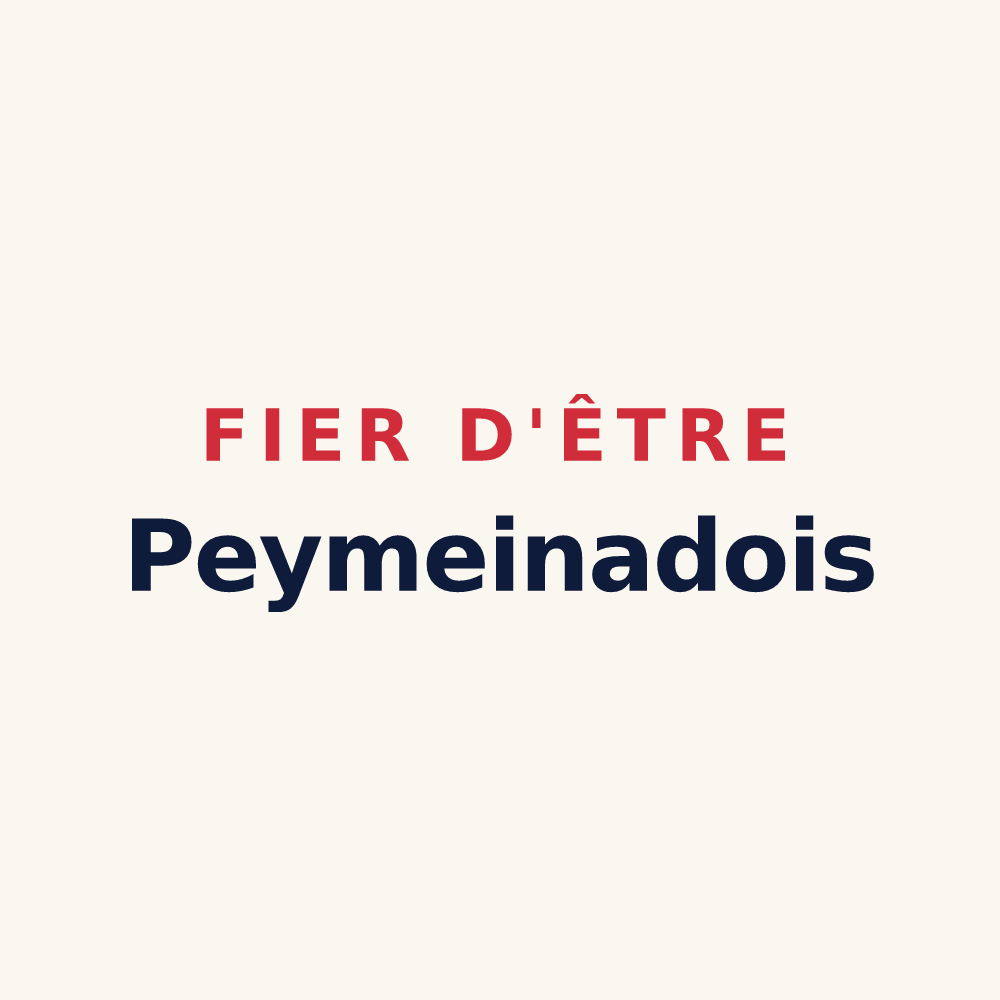 Tasse « Fier d'être Peymeinadois » — design pour Peymeinade