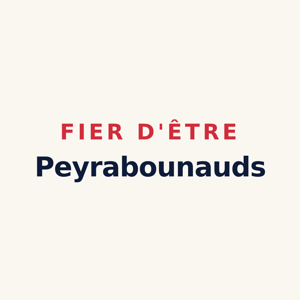 Tasse « Fier d'être Peyrabounauds » — design pour Peyrabout