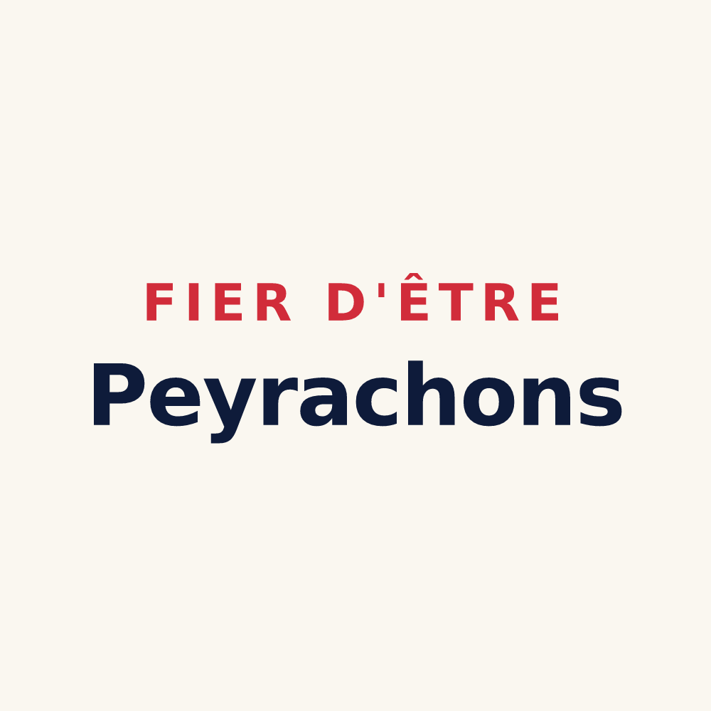 Tasse « Fier d'être Peyrachons » — design pour Peyrat-de-Bellac