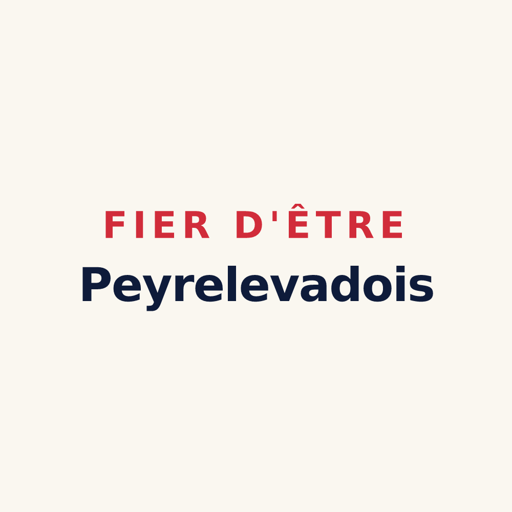 Tasse « Fier d'être Peyrelevadois » — design pour Peyrelevade