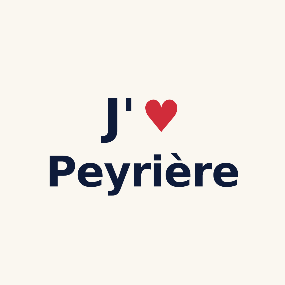 Tasse personnalisée Peyrière — design J'aime Peyrière