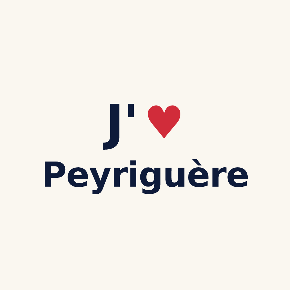Tasse personnalisée Peyriguère — design J'aime Peyriguère