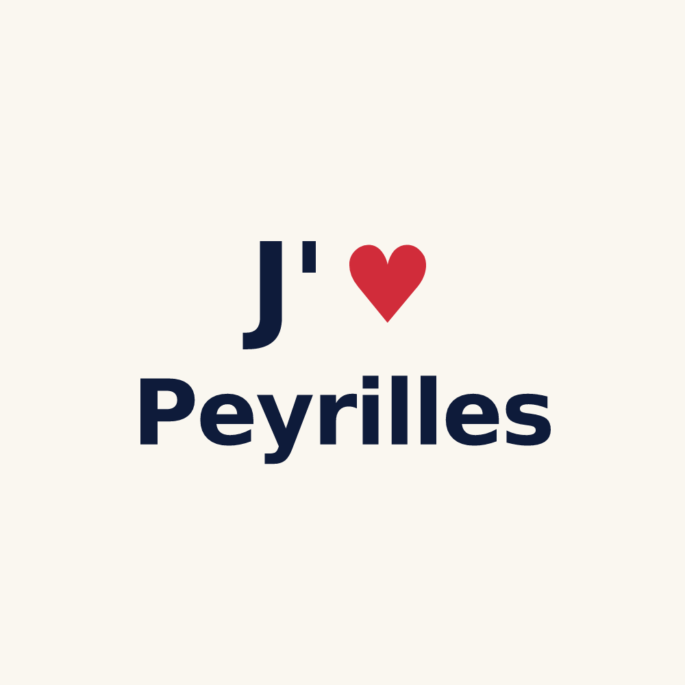 Tasse personnalisée Peyrilles — design J'aime Peyrilles