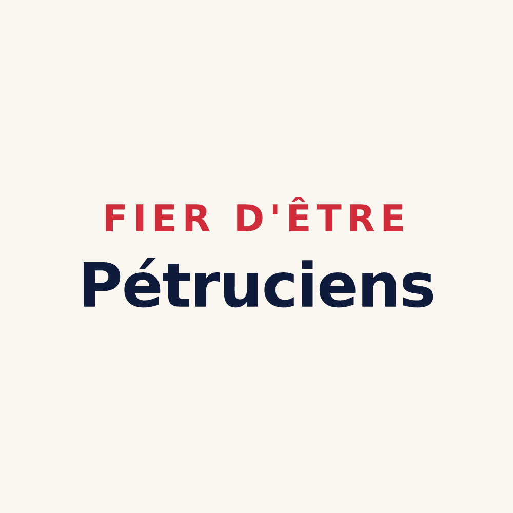 Tasse « Fier d'être Pétruciens » — design pour Peyrusse-le-Roc