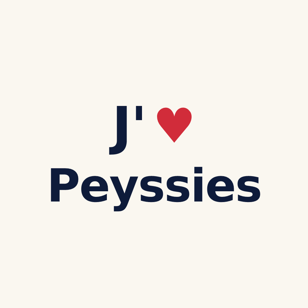 Tasse personnalisée Peyssies — design J'aime Peyssies