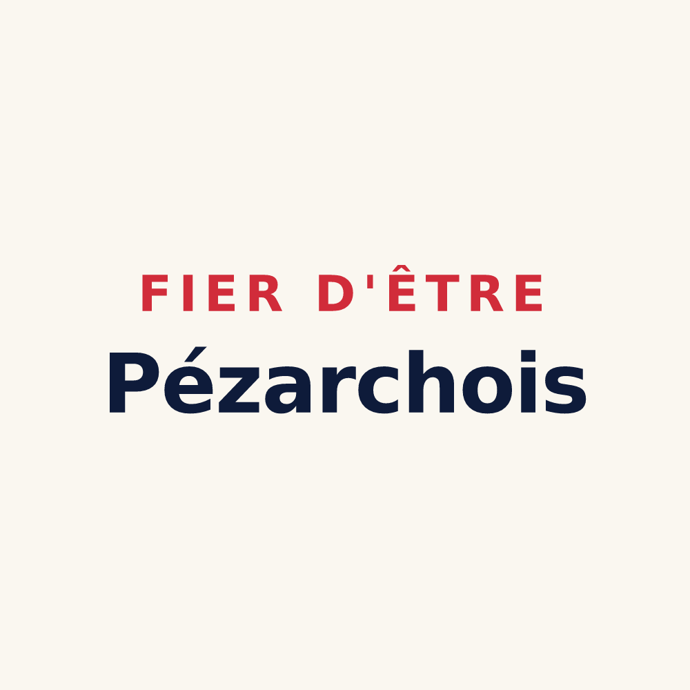 Tasse « Fier d'être Pézarchois » — design pour Pézarches