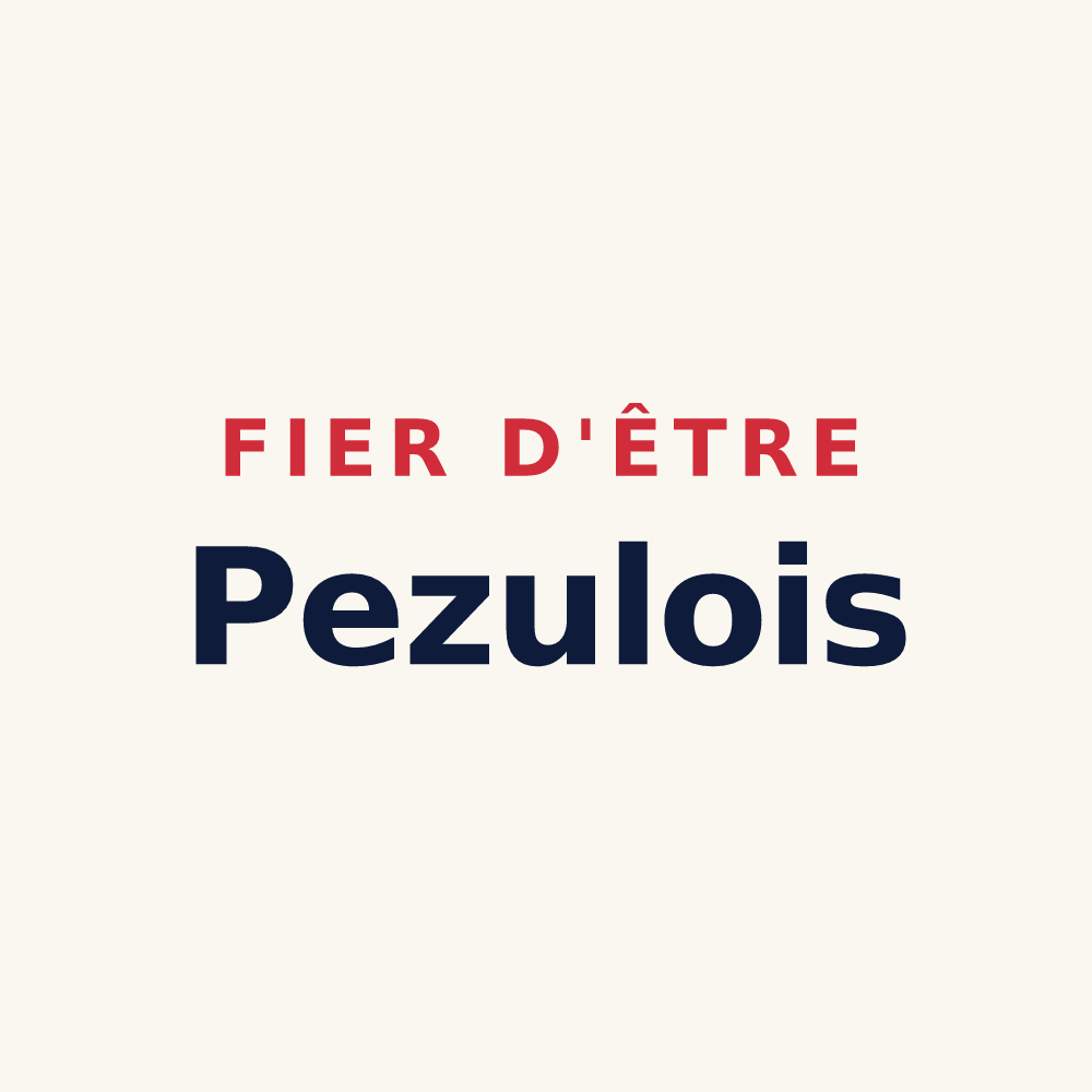 Tasse « Fier d'être Pezulois » — design pour Pezuls