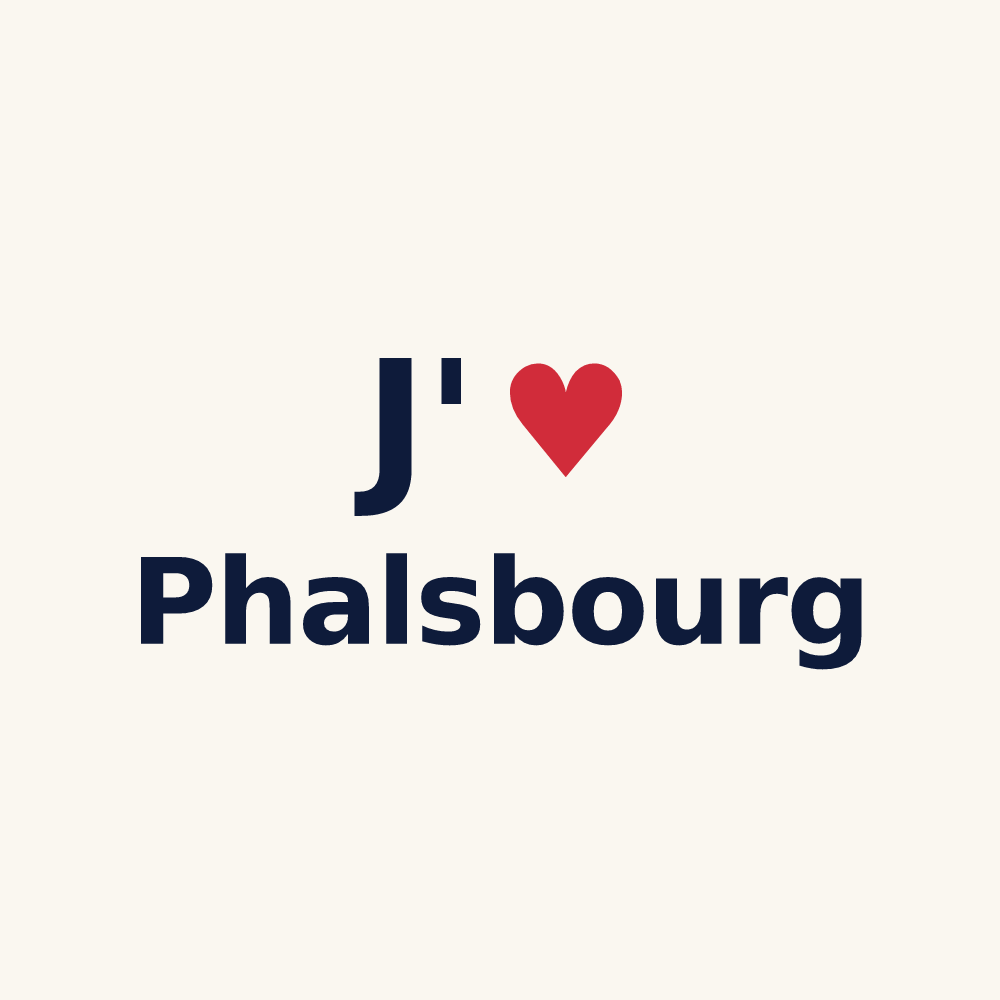 Tasse personnalisée Phalsbourg — design J'aime Phalsbourg