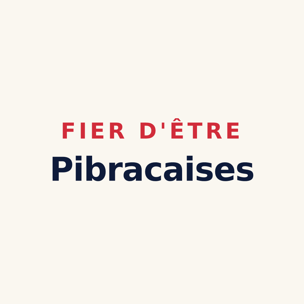 Tasse « Fier d'être Pibracaises » — design pour Pibrac