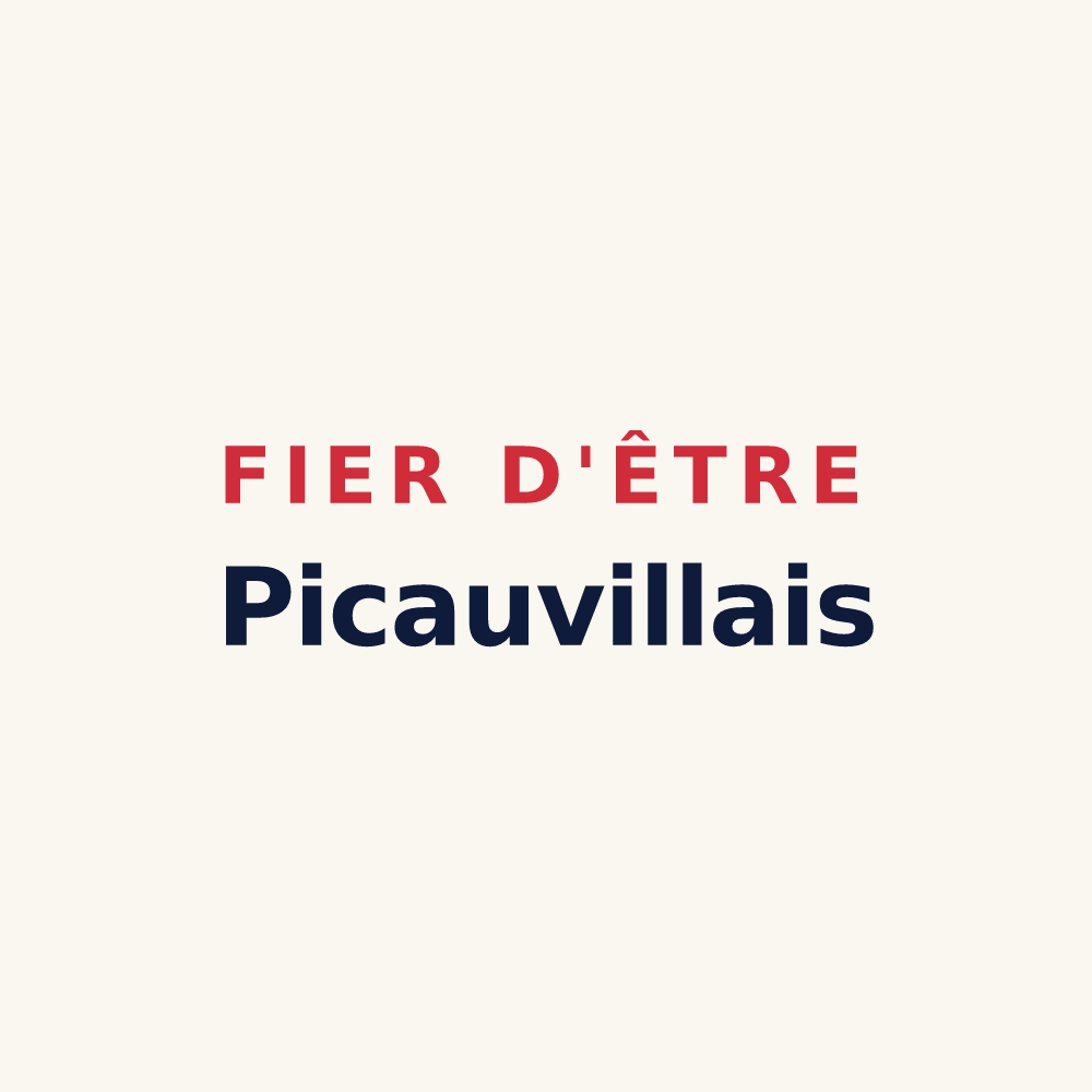 Tasse « Fier d'être Picauvillais » — design pour Picauville