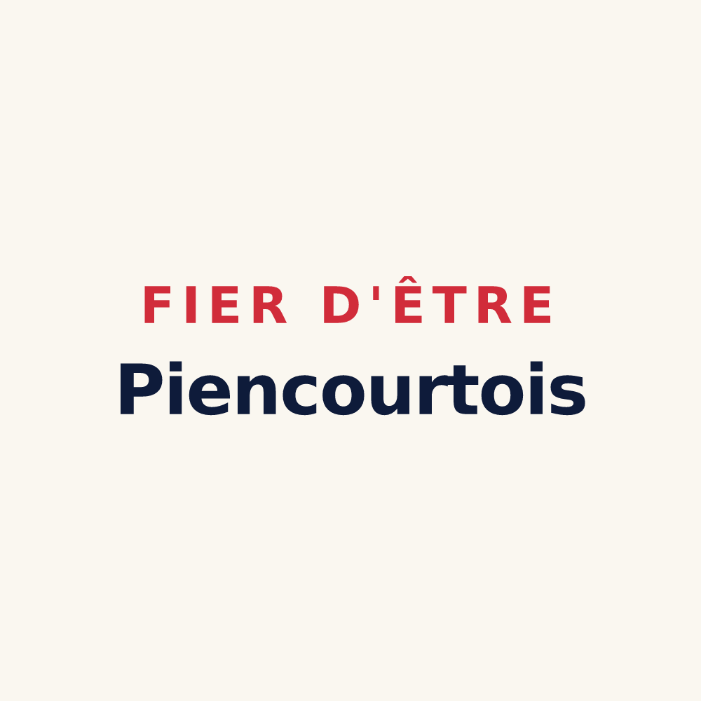 Tasse « Fier d'être Piencourtois » — design pour Piencourt