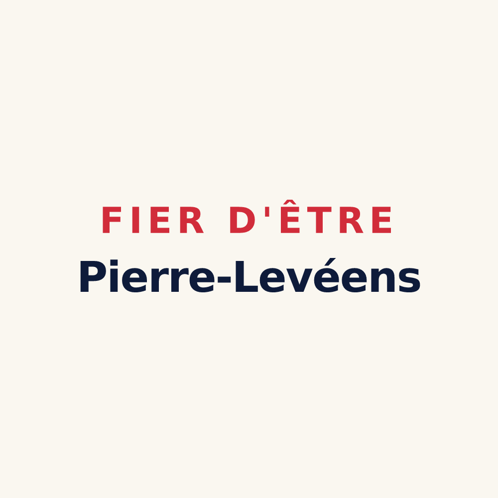 Tasse « Fier d'être Pierre-Levéens » — design pour Pierre-Levée