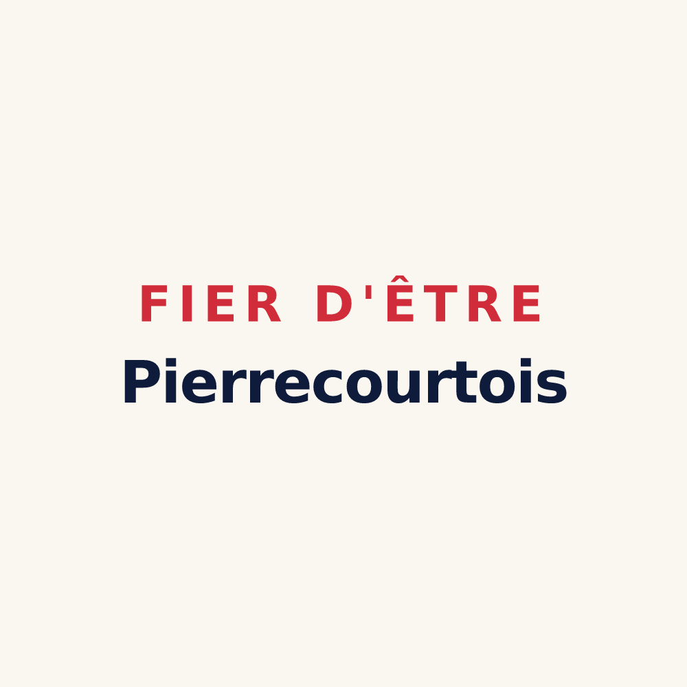 Tasse « Fier d'être Pierrecourtois » — design pour Pierrecourt