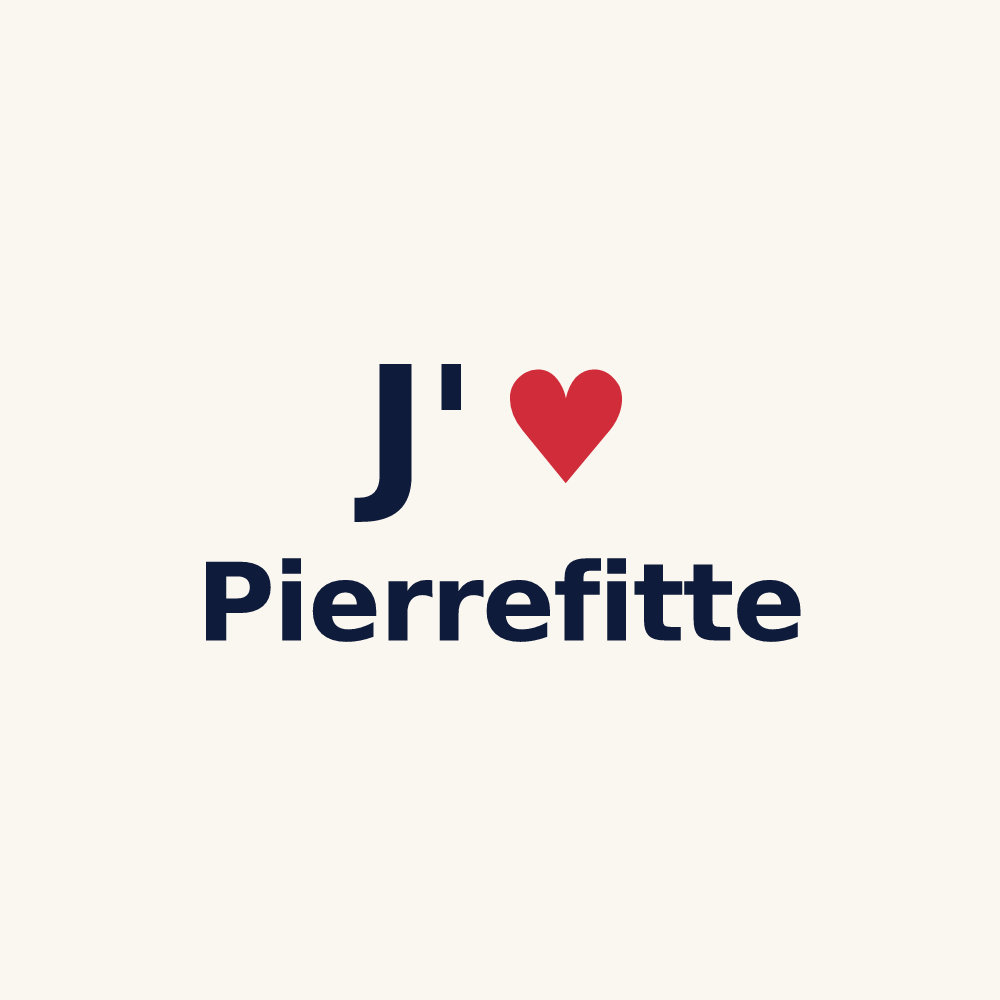 Tasse personnalisée Pierrefitte — design J'aime Pierrefitte