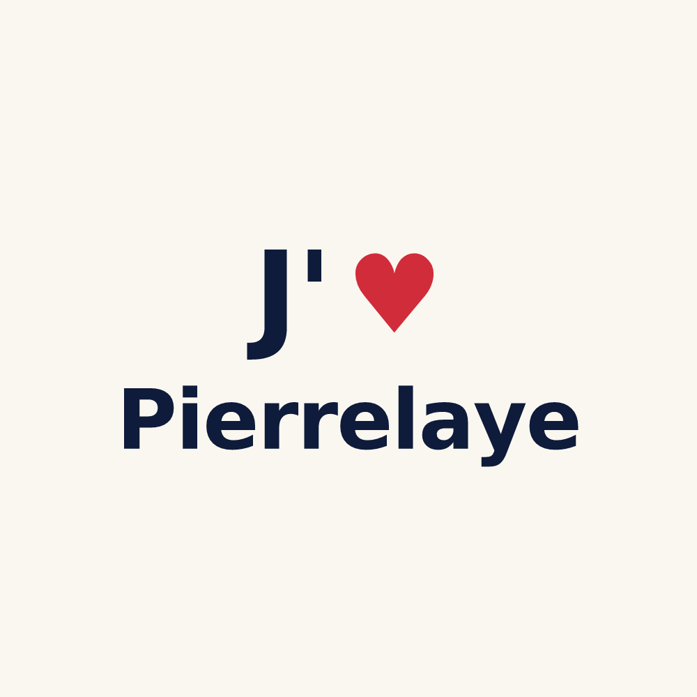 Tasse personnalisée Pierrelaye — design J'aime Pierrelaye