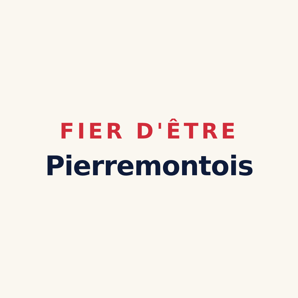 Tasse « Fier d'être Pierremontois » — design pour Pierremont