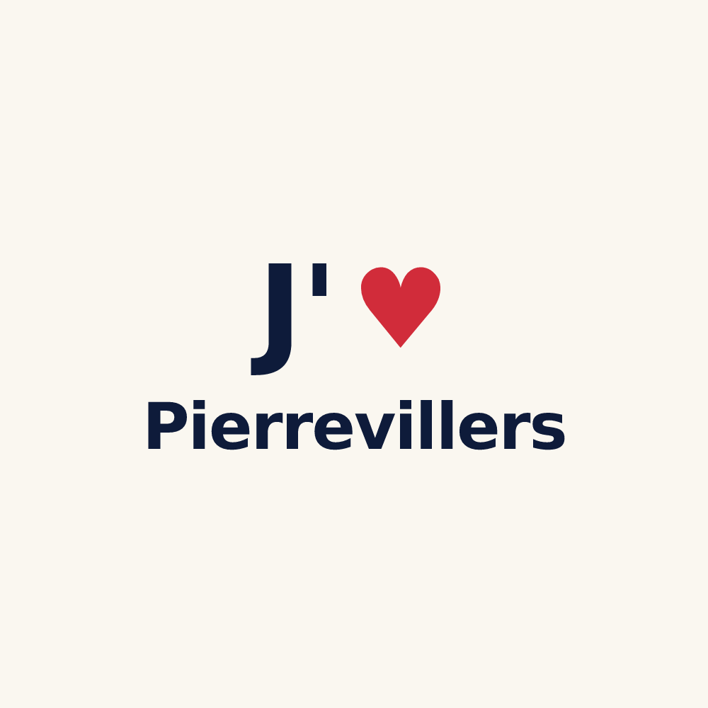 Tasse personnalisée Pierrevillers — design J'aime Pierrevillers