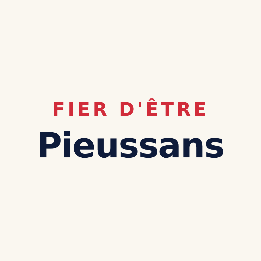 Tasse « Fier d'être Pieussans » — design pour Pieusse