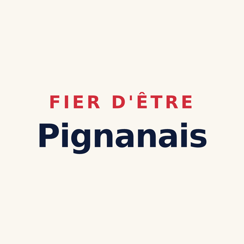 Tasse « Fier d'être Pignanais » — design pour Pignan