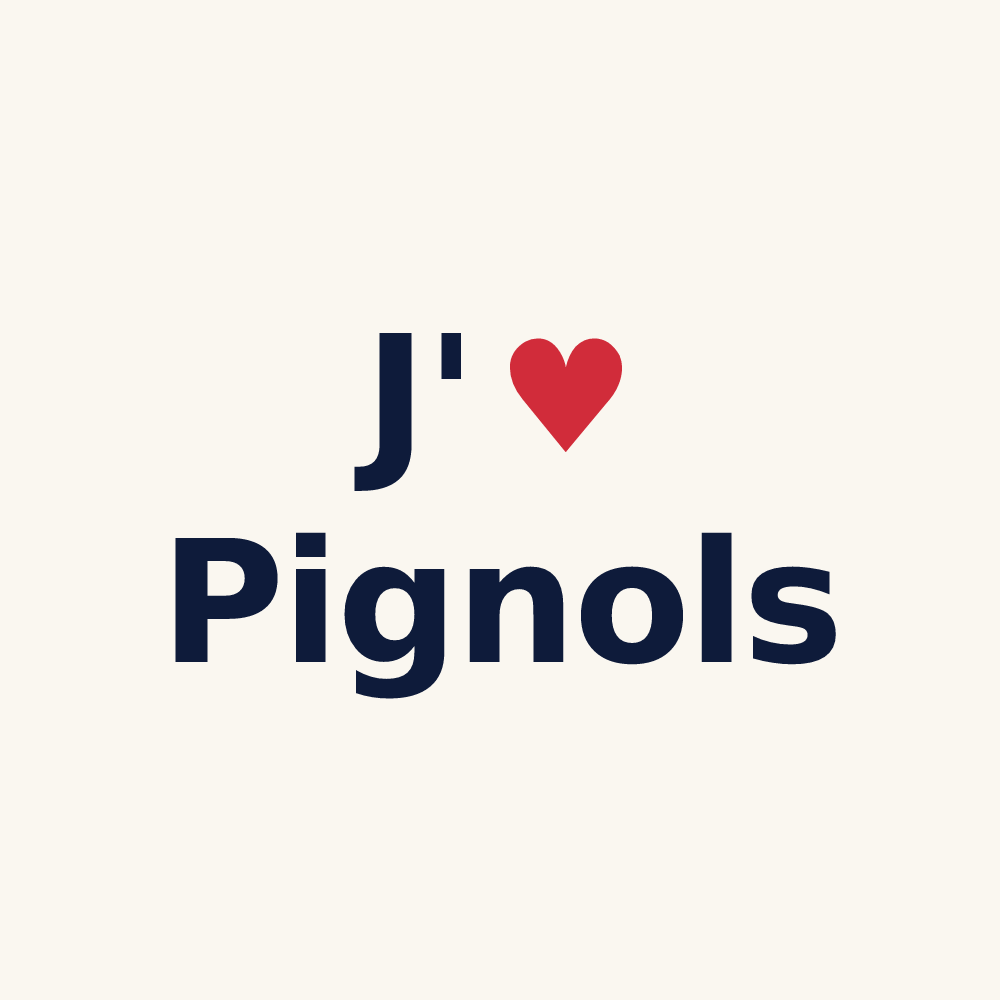 Tasse personnalisée Pignols — design J'aime Pignols