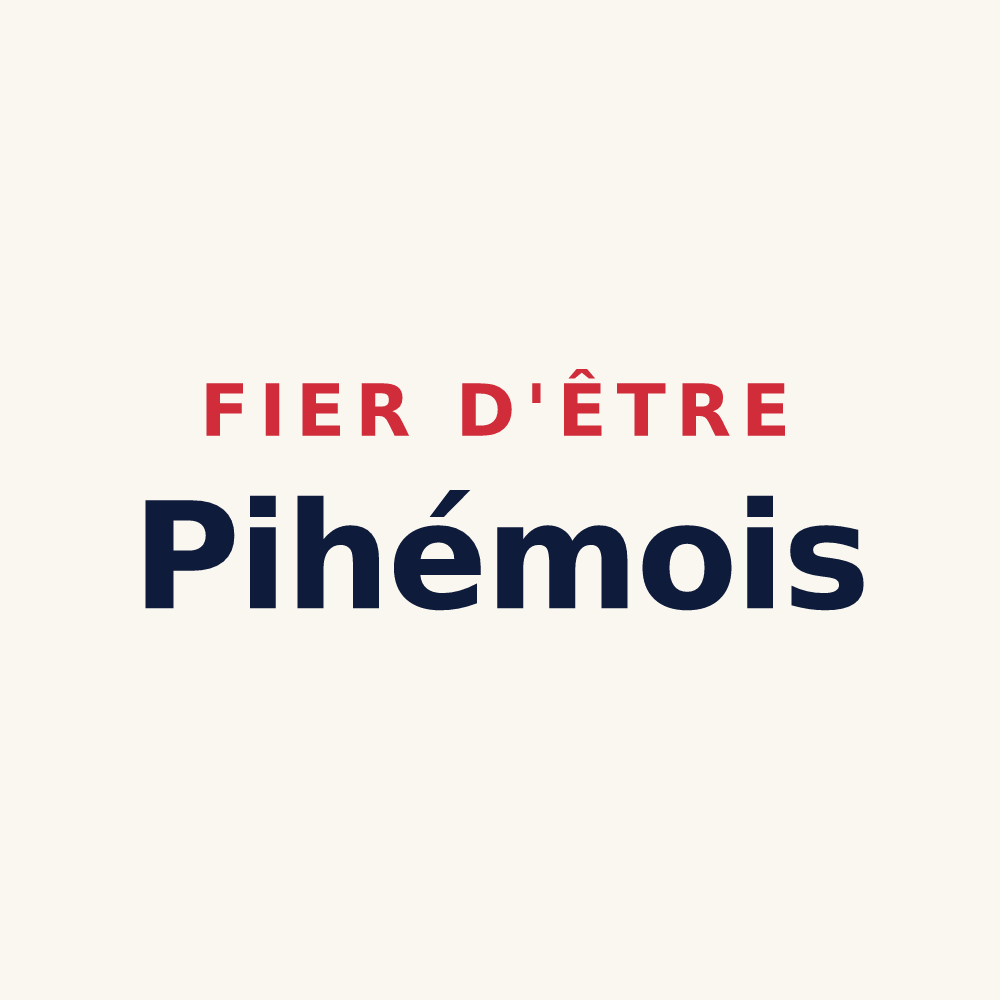 Tasse « Fier d'être Pihémois » — design pour Pihem