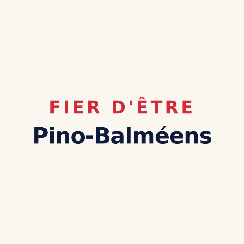 Tasse « Fier d'être Pino-Balméens » — design pour Pin-Balma
