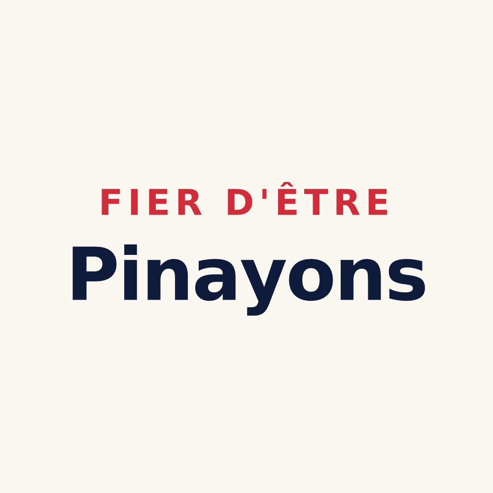 Tasse « Fier d'être Pinayons » — design pour Pinay